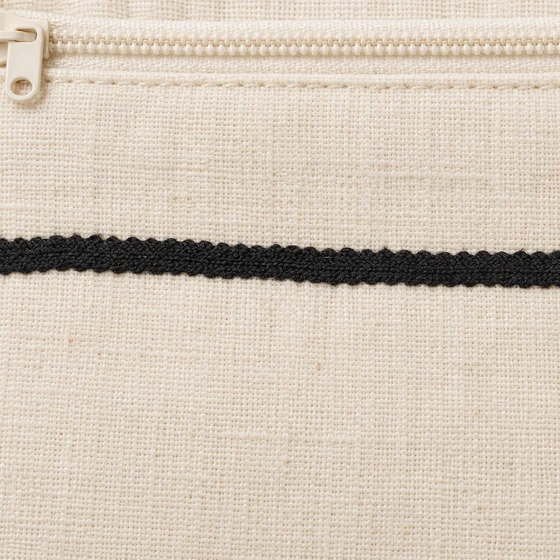 4 mm Black Braided Trim with Picot Edges — Pouch border idea