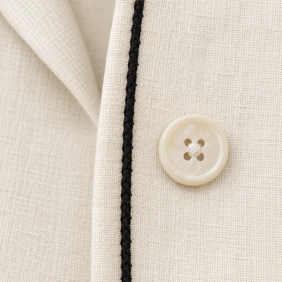 2 mm Black Slim Rounded Choti Braided Trim — Garment edging idea