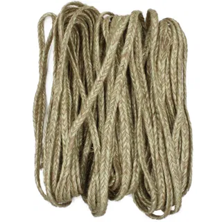 Beige and Gold Tone Flat Choti Braid sample, design MT-1DFB65BF, view 5