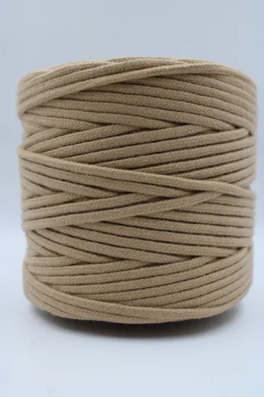 Beige Round Braided Cord