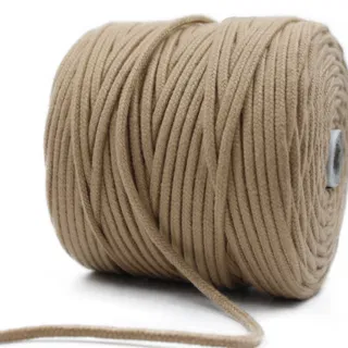 Beige Round Braided Cord sample, design MT-232C8E88, view 6