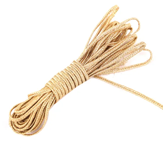 Beige Choti Dori Braided Trim