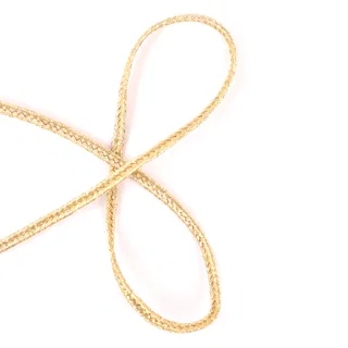 Beige Choti Dori Braided Trim sample, design MT-A3BC9DEE, view 2