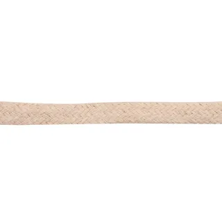 Beige Bold Herringbone Flat Braided Trim sample, design MT-37BA20D0, view 3