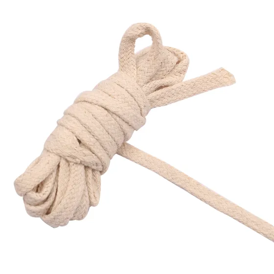 Beige Braid Trim, Narrow Close Plait