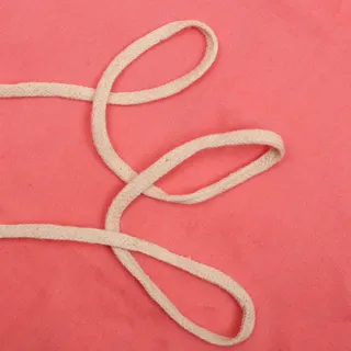 Beige Braid Trim, Narrow Close Plait sample, design MT-326E5522, view 4