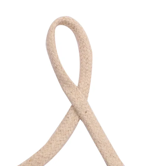 Beige Narrow Woven Trim Tape sample, design MT-0838612D, view 5