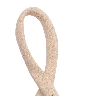 Beige Narrow Woven Trim Tape sample, design MT-0838612D, view 6