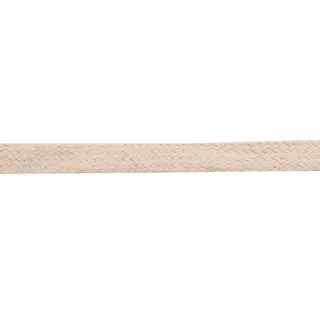 Ecru Beige Herringbone Flat Braid Trim sample, design MT-E41923B3, view 3