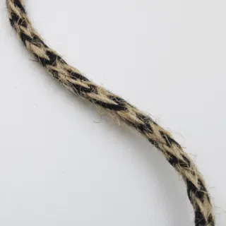 Black, Beige and Tan Chevron Braided Cord sample, design MT-F55D471E, view 3