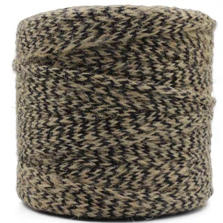 Black, Beige and Tan Chevron Braided Cord sample, design MT-F55D471E, view 4