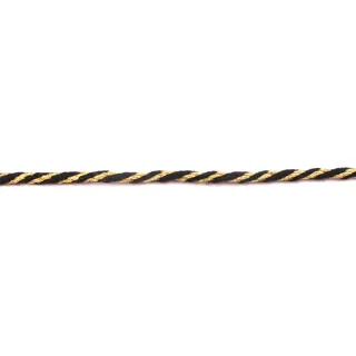 Black and Gold Metallic Spiral Cord sample, design MT-0B89185A, view 3