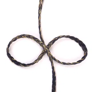 Navy-Black and Gold Herringbone Choti Braid sample, design MT-5E48F680, view 2