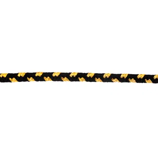 Black Fine Choti Braid with Gold Flecks sample, design MT-C92BBE12, view 3