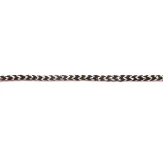 Black and Off-White Chevron Braided Cord sample, design MT-731EA745, view 3