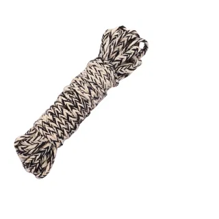 Black and Cream Chevron Choti Braid sample, design MT-62E2C35A, view 2