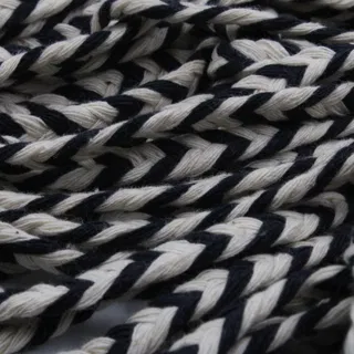 Black and White Chevron Chunky Choti Braid sample, design MT-E3542095, view 13