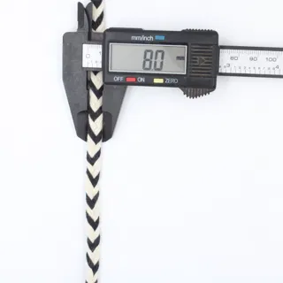 Black and White Chevron Chunky Choti Braid sample, design MT-E3542095, view 5