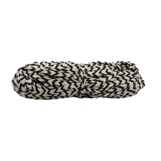 Black and White Chevron Chunky Choti Braid sample, design MT-E3542095, view 6