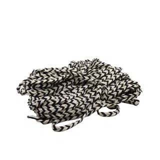 Black and White Chevron Chunky Choti Braid sample, design MT-E3542095, view 7