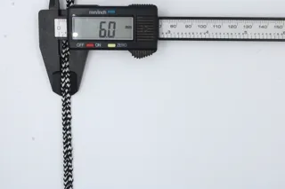 Black and White Braided Cord, Zigzag Pattern sample, design MT-ECC742DE, view 6