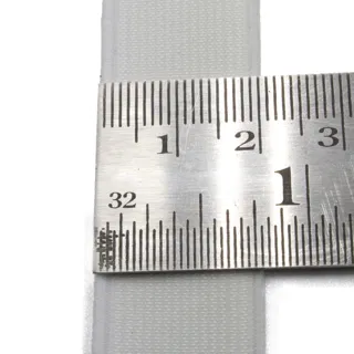 Black and White Woven Elastic, Pair of Rolls sample, design MT-90F780DE, view 18