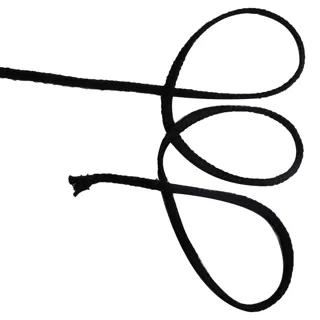 Black Narrow Choti Braid sample, design MT-5D2AA9C6, view 3