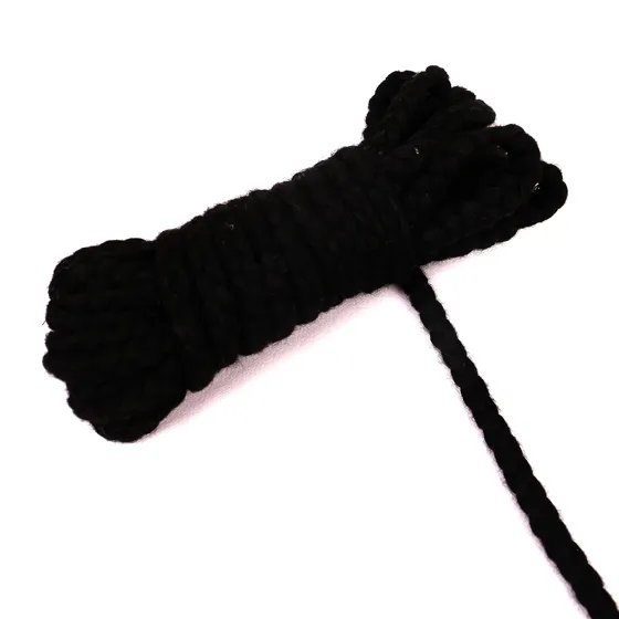 Black Rounded Choti Braid