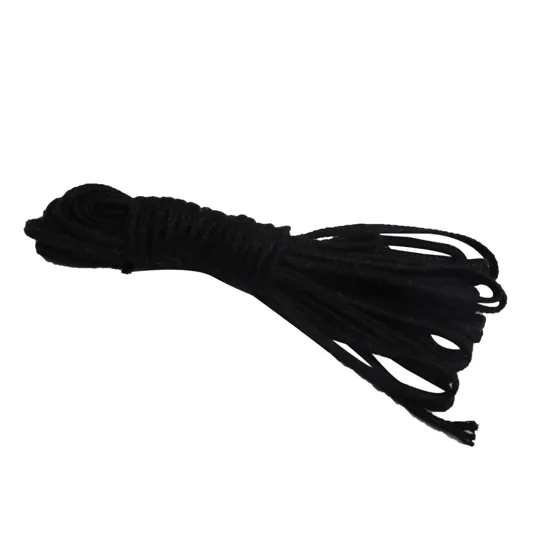 Black Slim Rounded Choti Braid