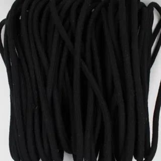 Black Braided Cord, Chunky Round Braid sample, design MT-739F0CC6, view 12