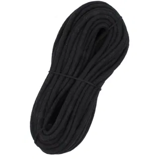 Black Braided Cord, Chunky Round Braid sample, design MT-739F0CC6, view 16