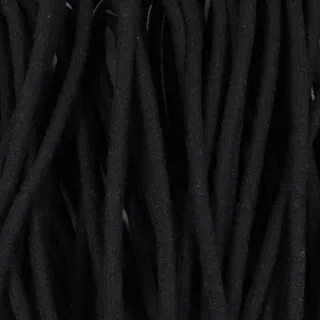 Black Braided Cord, Chunky Round Braid sample, design MT-739F0CC6, view 2