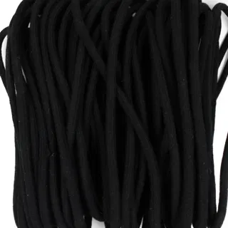 Black Braided Cord, Chunky Round Braid sample, design MT-739F0CC6, view 21