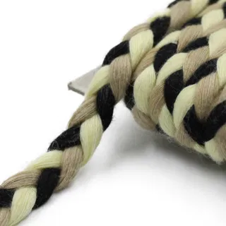 Black, Cream and Beige Choti Braid sample, design MT-A1F59712, view 8
