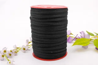 Black Elastic Tape on a Red Spool sample, design MT-6C53FC65, view 4