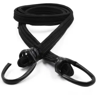 Black Flat Bungee Cord with Hooks sample, design MT-69A31B3E, view 8
