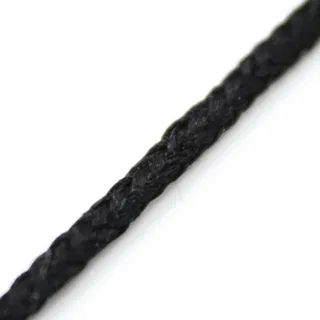 Black Narrow Braided Cord Trim sample, design MT-C3D58CE0, view 8