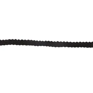 Black Braided Trim with Picot Edges sample, design MT-C58113B4, view 3