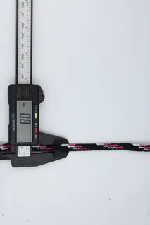 Black, Pink and White Flat Drawstring Cord sample, design MT-59208122, view 6