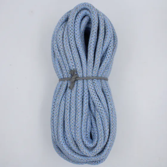 Light Blue and Grey Fleck Covered Cord