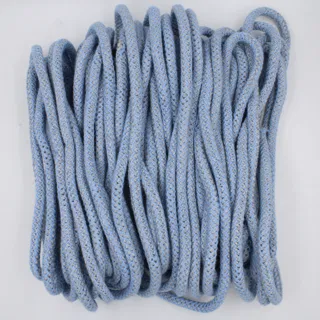 Light Blue and Grey Fleck Covered Cord sample, design MT-D3EA96B0, view 2