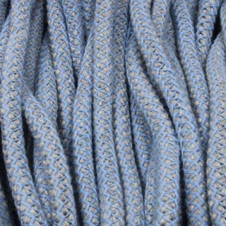 Light Blue and Grey Fleck Covered Cord sample, design MT-D3EA96B0, view 3