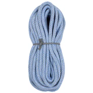 Light Blue and Grey Fleck Covered Cord sample, design MT-D3EA96B0, view 5