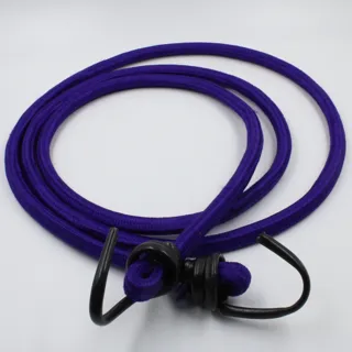 Violet-Blue Bungee Shock Cord with Hooks sample, design MT-7B9C53FB, view 2