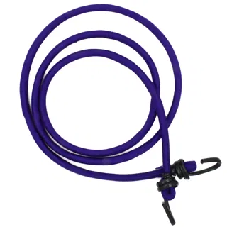 Violet-Blue Bungee Shock Cord with Hooks sample, design MT-7B9C53FB, view 5