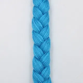 Turquoise Blue Chunky Choti Braid sample, design MT-BBDC04E8, view 14