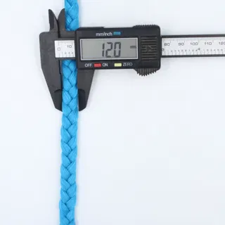 Turquoise Blue Chunky Choti Braid sample, design MT-BBDC04E8, view 15