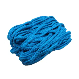 Turquoise Blue Chunky Choti Braid sample, design MT-BBDC04E8, view 7