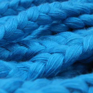 Turquoise Blue Chunky Choti Braid sample, design MT-BBDC04E8, view 8