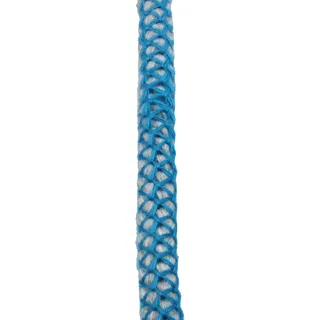 Sky Blue Mesh Covered Cord with Off-White Core sample, design MT-9237134D, view 10